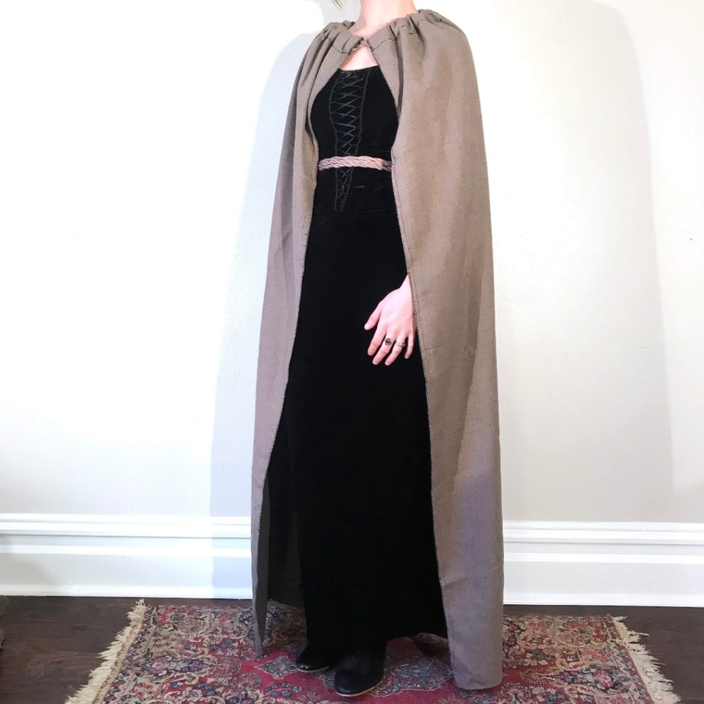 Hand Stitched Game of Thrones Style Wool Cape